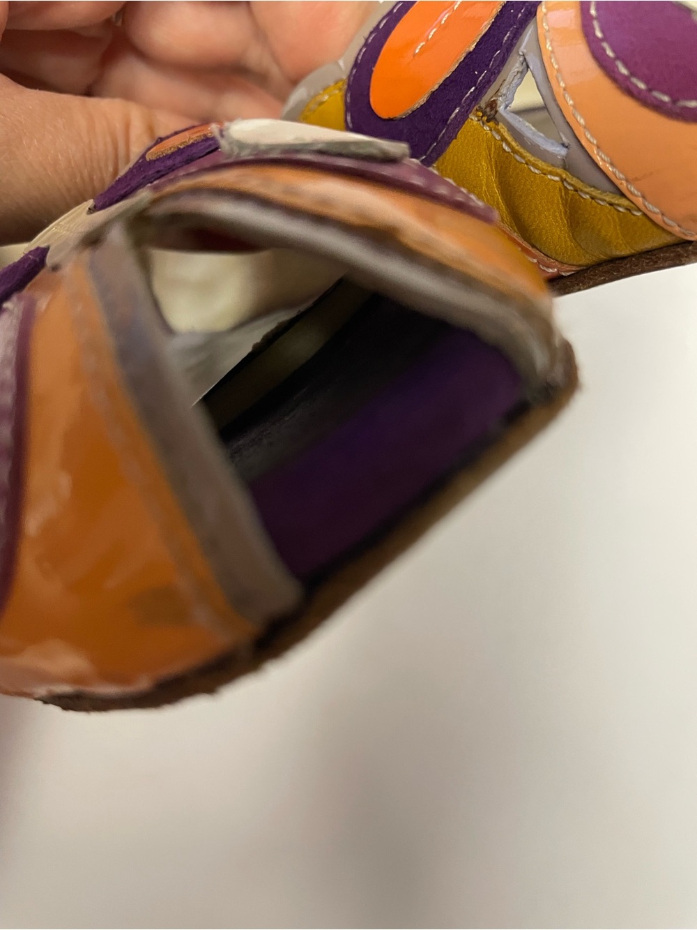 Vintage Prada butterfly Multicolor Flats ballets 41 - Picture 11 of 12